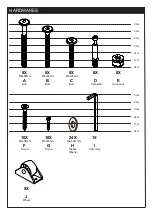 Предварительный просмотр 5 страницы BINO Hampton Cot bed Instructions Manual