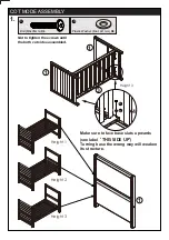 Предварительный просмотр 6 страницы BINO Hampton Cot bed Instructions Manual