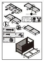 Предварительный просмотр 8 страницы BINO Hampton Cot bed Instructions Manual