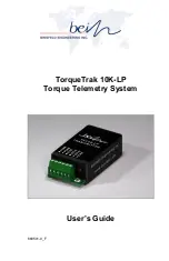 Binsfeld TorqueTrak 10K-LP User Manual preview