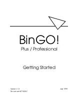 BinTec BinGO Plus Getting Started preview