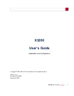 Preview for 1 page of BinTec X3200 User Manual