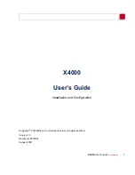 Preview for 1 page of BinTec X4000 User Manual