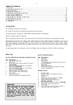 Предварительный просмотр 3 страницы BINTEL BT 152 Instruction Manual