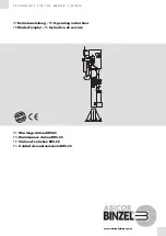 BINZEL-ABICOR BRS-CC Operating Instructions Manual предпросмотр