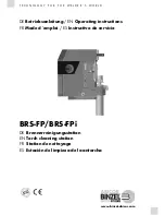 BINZEL-ABICOR BRS-FP Operating Instructions Manual preview