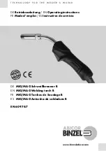 BINZEL-ABICOR MAG B 15 Operating Instructions Manual preview