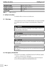 Preview for 12 page of BINZEL-ABICOR MAG B 15 Operating Instructions Manual