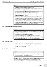 Preview for 15 page of BINZEL-ABICOR MAG B 15 Operating Instructions Manual