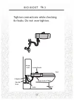 Предварительный просмотр 7 страницы Bio Bidet A3 Installation Manual Operating Instructions