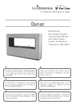 bio chimenea Pur Line Danae User Manual preview