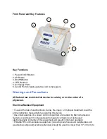 Preview for 6 page of Bio Compression Systems IC-1545-DL Multi-Flo DVT Combo Operating Instructions Manual