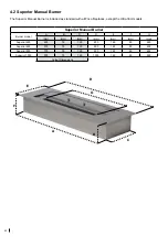 Предварительный просмотр 42 страницы Bio Fireplace Group Foco 1000 Installation Manual