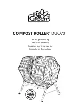 Bio Green Compost Roller DUO70 Instruction Manual preview