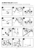 Предварительный просмотр 4 страницы Bio Green Compost Roller DUO70 Instruction Manual