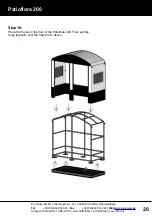 Предварительный просмотр 20 страницы Bio Green Patioflora 200 Assembly Instructions Manual