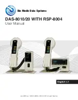 Bio Medic Data Systems DAS-8010 User Manual предпросмотр