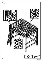 Preview for 12 page of Bio Movel HIGH LOFT BED PANEL FULL Manual