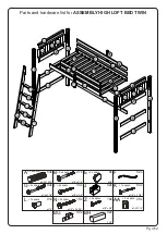 Preview for 4 page of Bio Movel HIGH LOFT BED PANEL TWIN Manual