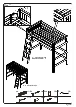 Preview for 11 page of Bio Movel HIGH LOFT BED PANEL TWIN Manual