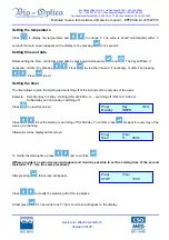Предварительный просмотр 19 страницы Bio-Optica 40-200-100 Manual