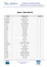 Preview for 24 page of Bio-Optica 40-300-000 User And Service Manual