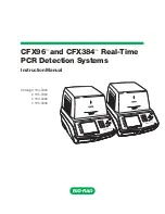 Предварительный просмотр 1 страницы BIO RAD CFX384 Instruction Manual