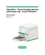 BIO RAD ChemiDoc Touch User Manual предпросмотр