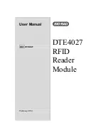 Предварительный просмотр 1 страницы BIO RAD DTE4027 User Manual