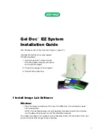 BIO RAD Gel Doc EZ System Installation Manual preview