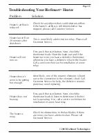 Preview for 17 page of Bio Smart Technologies BioSmart 1000F Owner'S Manual