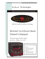 Bio Smart Technologies BioSmart BIO-1500PA Owner'S Manual предпросмотр