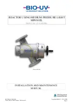 BIO UV MP030 EL Installation And Maintenance Manual предпросмотр