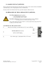 Предварительный просмотр 17 страницы BIO UV MP030 EL Installation And Maintenance Manual