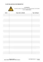 Предварительный просмотр 65 страницы BIO UV MP030 EL Installation And Maintenance Manual