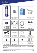 Preview for 6 page of BIO UV O'CLEAR ELITE Installation And Maintenance Manual