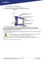 Preview for 12 page of BIO UV O'CLEAR ELITE Installation And Maintenance Manual