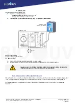 Preview for 20 page of BIO UV O'CLEAR ELITE Installation And Maintenance Manual