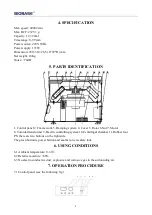 Предварительный просмотр 4 страницы Biobase LC-4KC User Manual