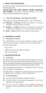 Preview for 3 page of Biobeat BB-613WP User Manual