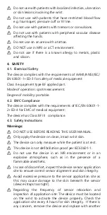 Preview for 4 page of Biobeat BB-613WP User Manual