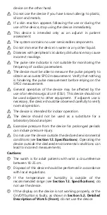 Preview for 5 page of Biobeat BB-613WP User Manual