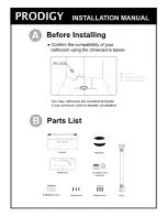 Предварительный просмотр 2 страницы bioBidet Prodigy P700 Installation Manual