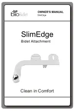 Предварительный просмотр 1 страницы bioBidet SlimEdge Owner'S Manual