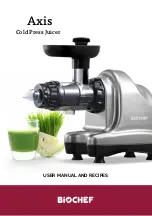 Biochef Axis User Manual And Recipes preview