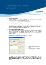 Preview for 1 page of biochrom Anthos 2010 Quick Start Manual