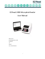 Preview for 1 page of biochrom EZ Read 2000 User Manual