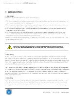 Предварительный просмотр 5 страницы Bioclimatic MC-880 Series Installation, Operation And Maintenance Manual