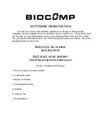 Предварительный просмотр 1 страницы Biocomp GRADIENT MASTER 108 Operating Manual