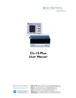 Biocontrol CL-10 Plus User Manual предпросмотр